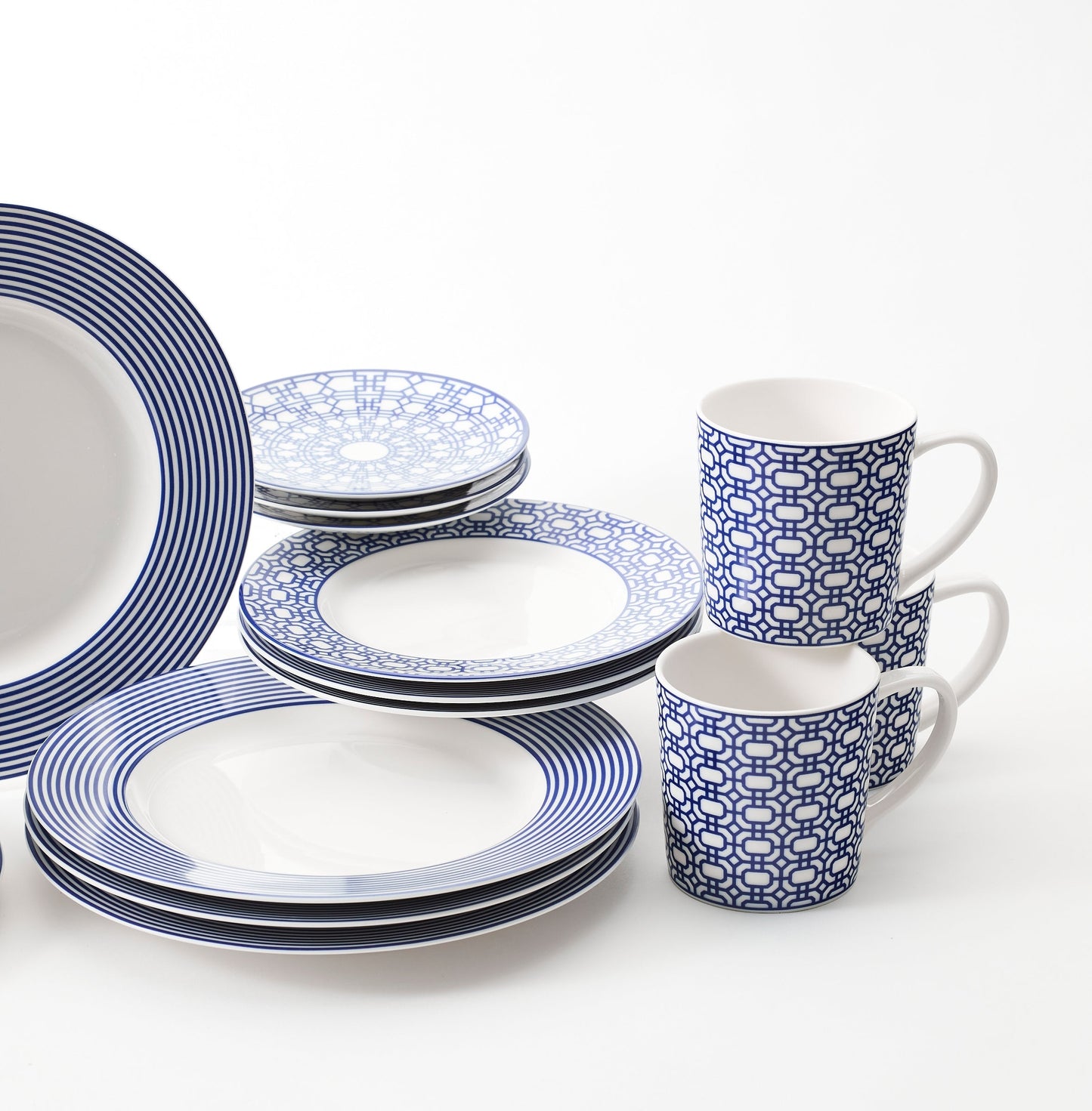 Newport Stripe Table For 4