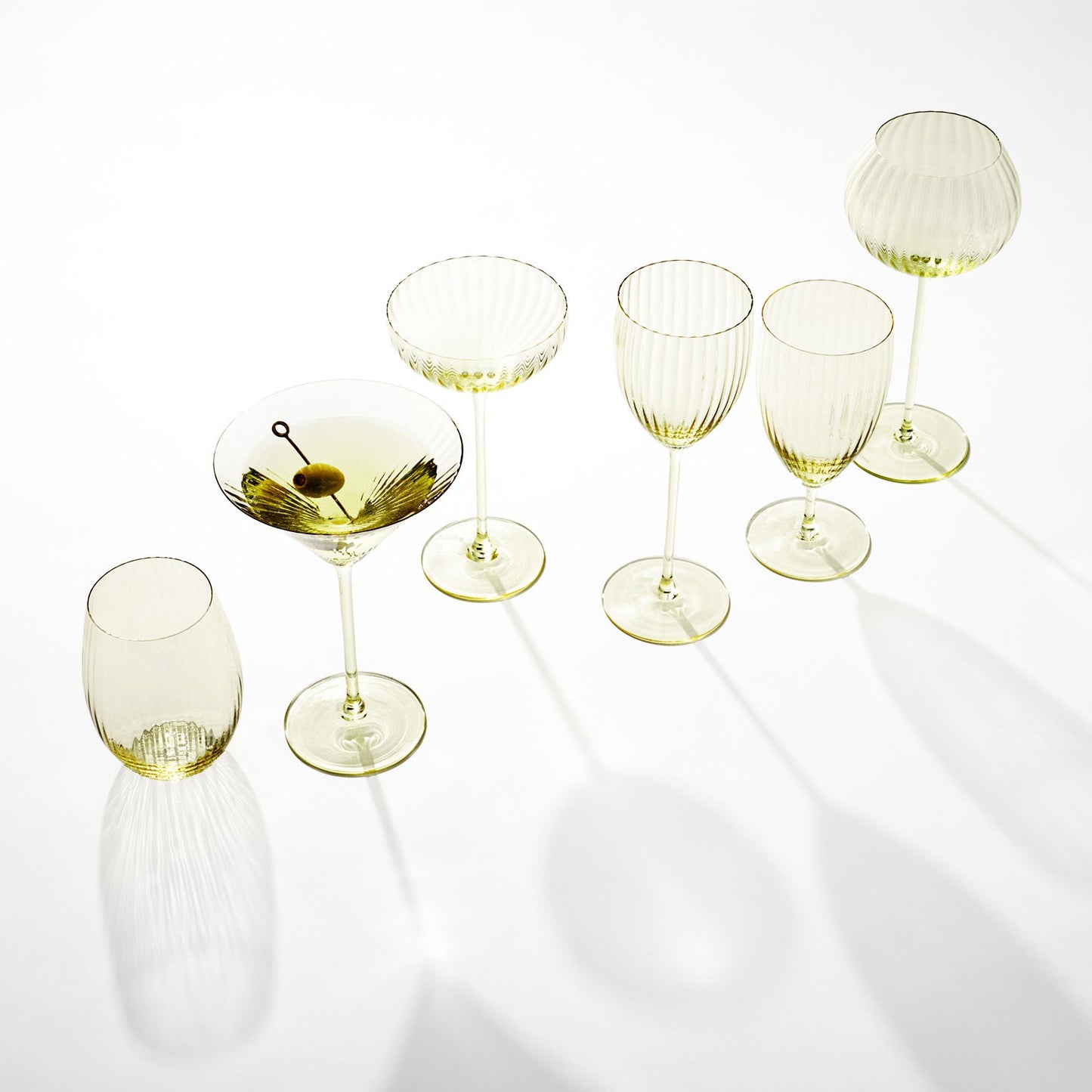 Quinn Citrine Red Wine Glasses
