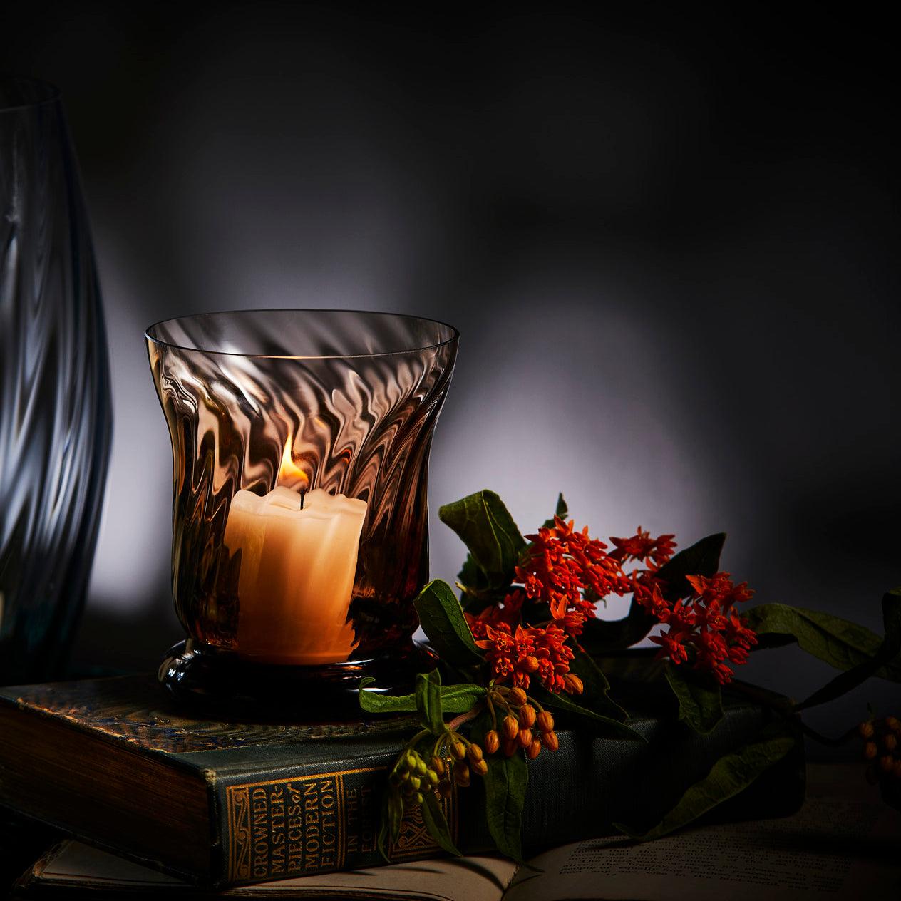 Quinn Mocha Votive Holders