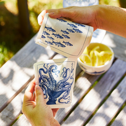  Coastal Cocktail Napkin Roll