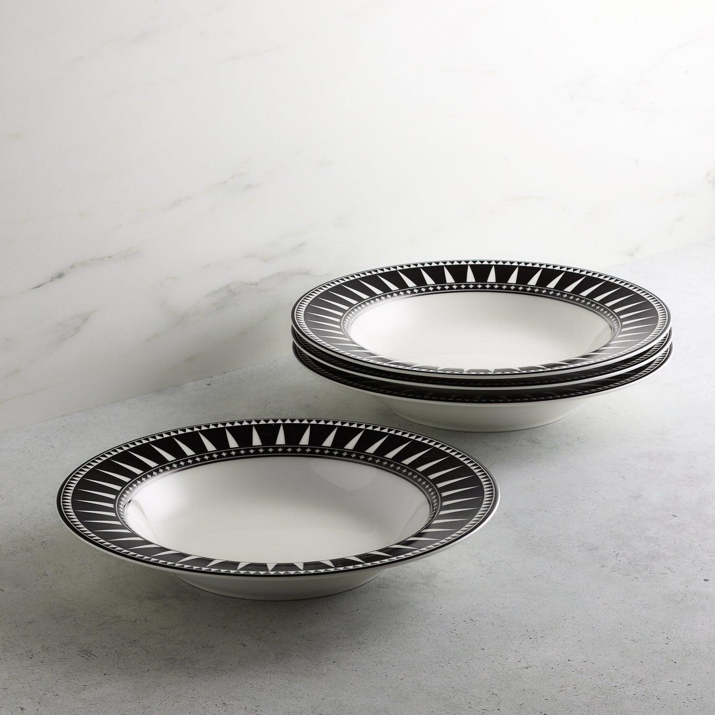  Marrakech Rimmed Soup Bowl