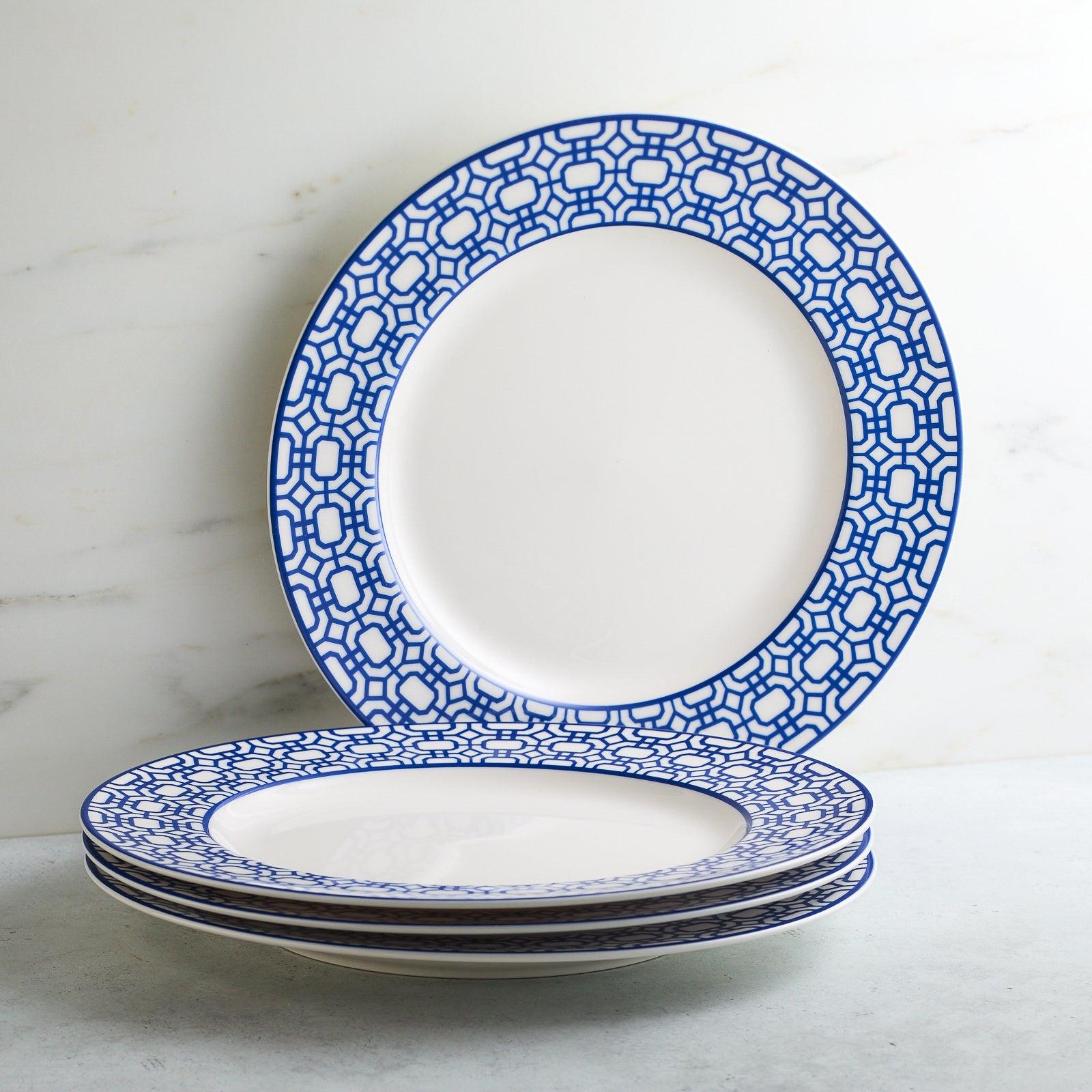  Newport Garden Gate Rimmed Dinner Plate