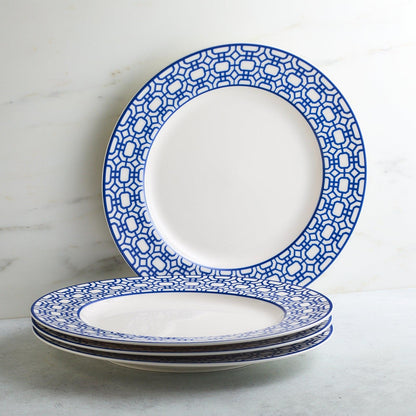  Newport Garden Gate Rimmed Dinner Plate
