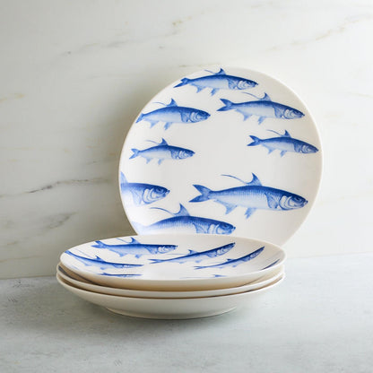  School Of Fish Coupe Salad Plate