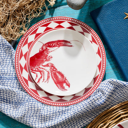  Lobster Red Small Plates