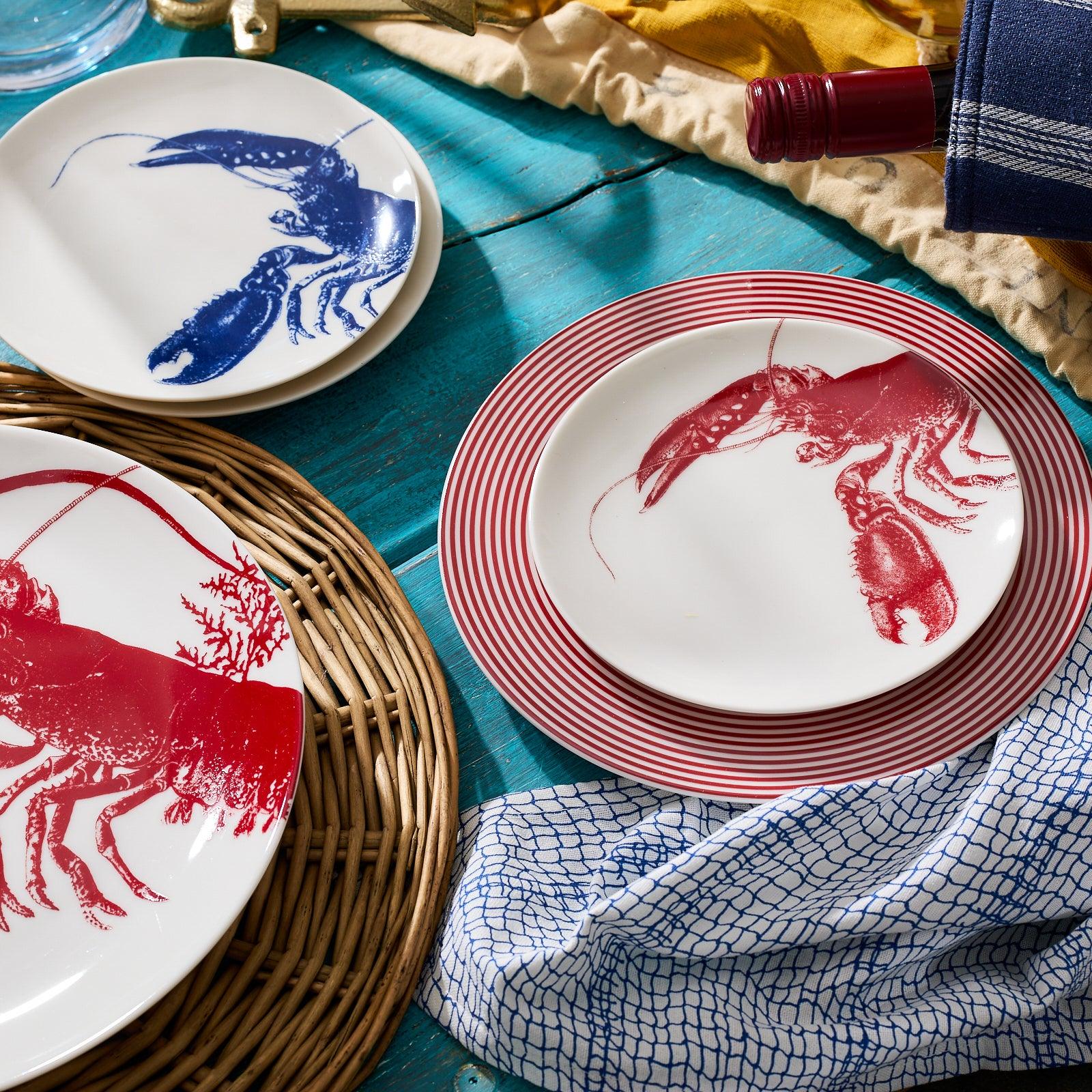  Lobster Red Small Plates