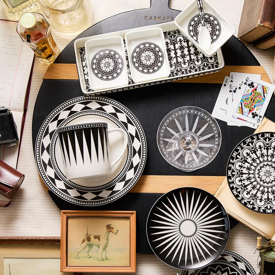  Casablanca Nested Appetizer Tray Set