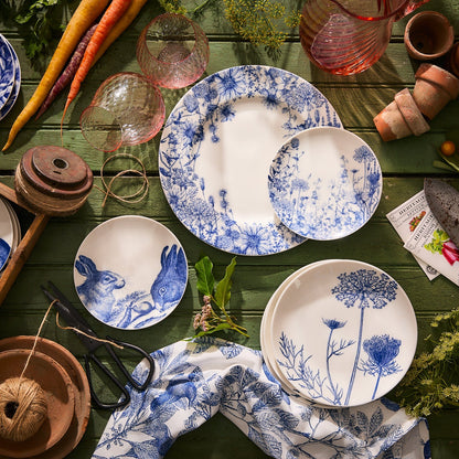  Summer Blues Coupe Salad Plate