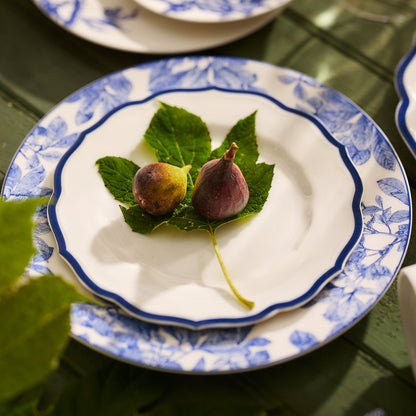  Stella Scalloped Blue Salad Plate