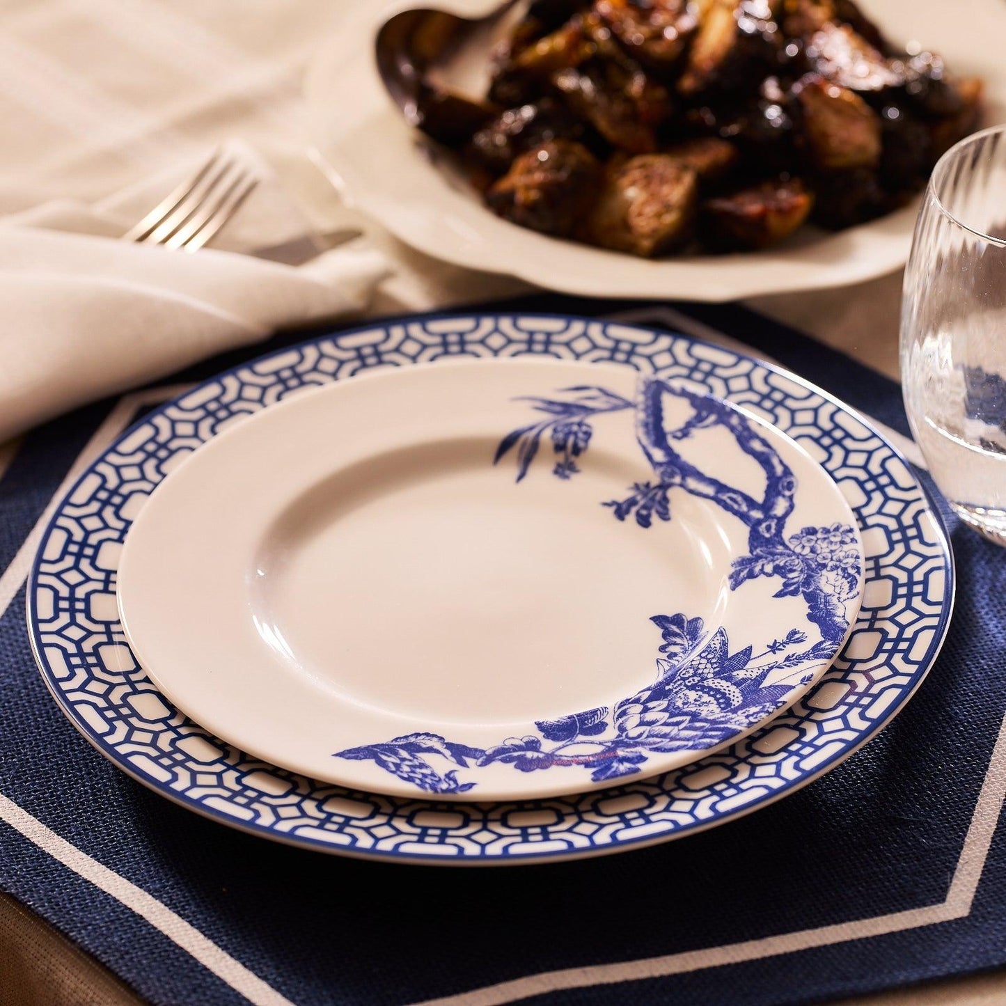  Arcadia Rimmed Salad Plate