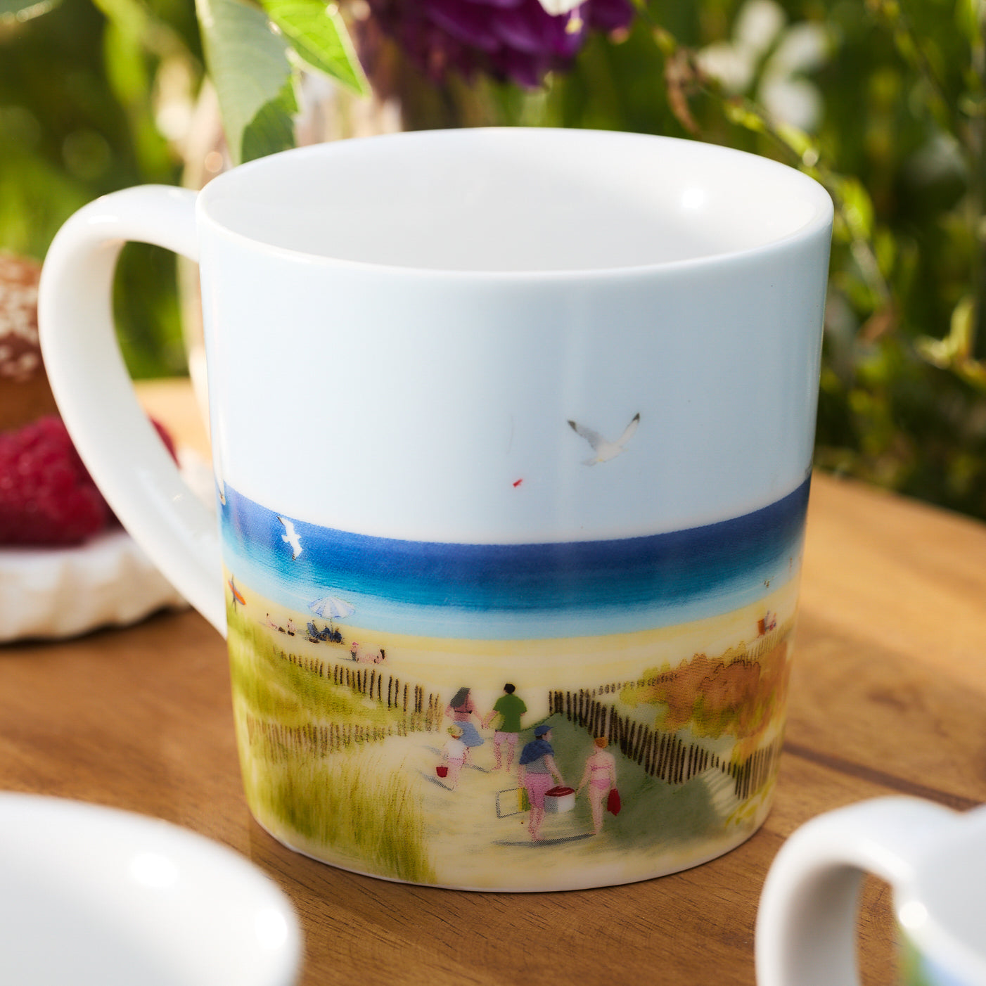  Caskata X Felix Doolittle By The Sea Mugs, Set Of 4