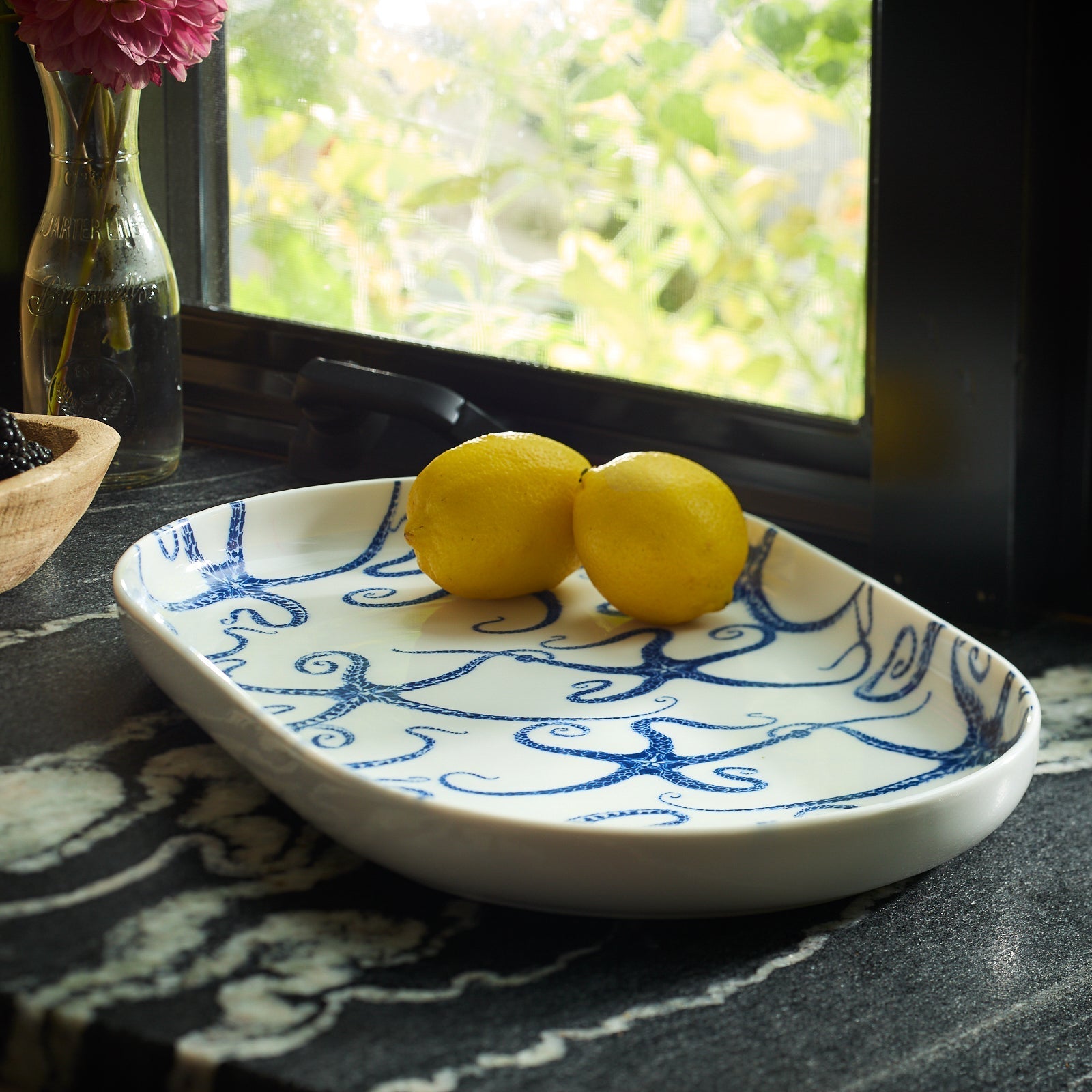  Starfish Large Coupe Oval Platter