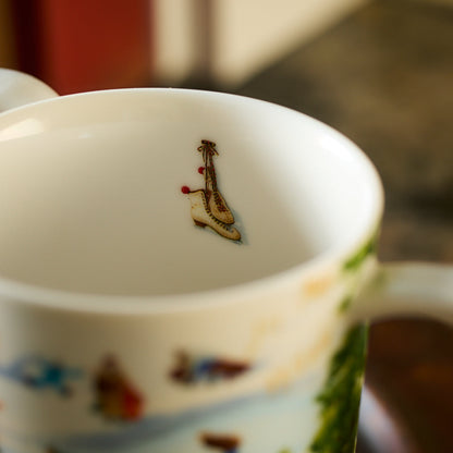  Caskata X Felix Doolittle Winter Wonderland Mugs, Set Of 4