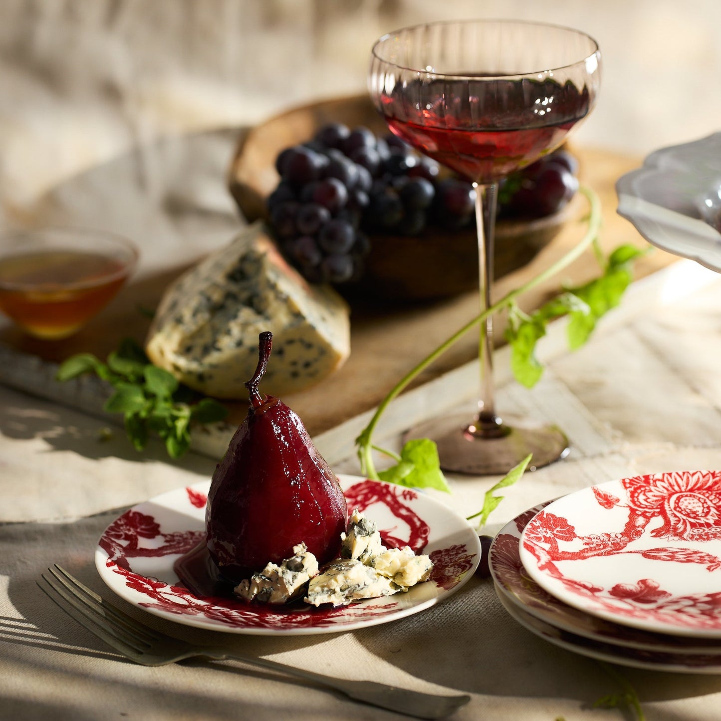  Arcadia Crimson Small Plates