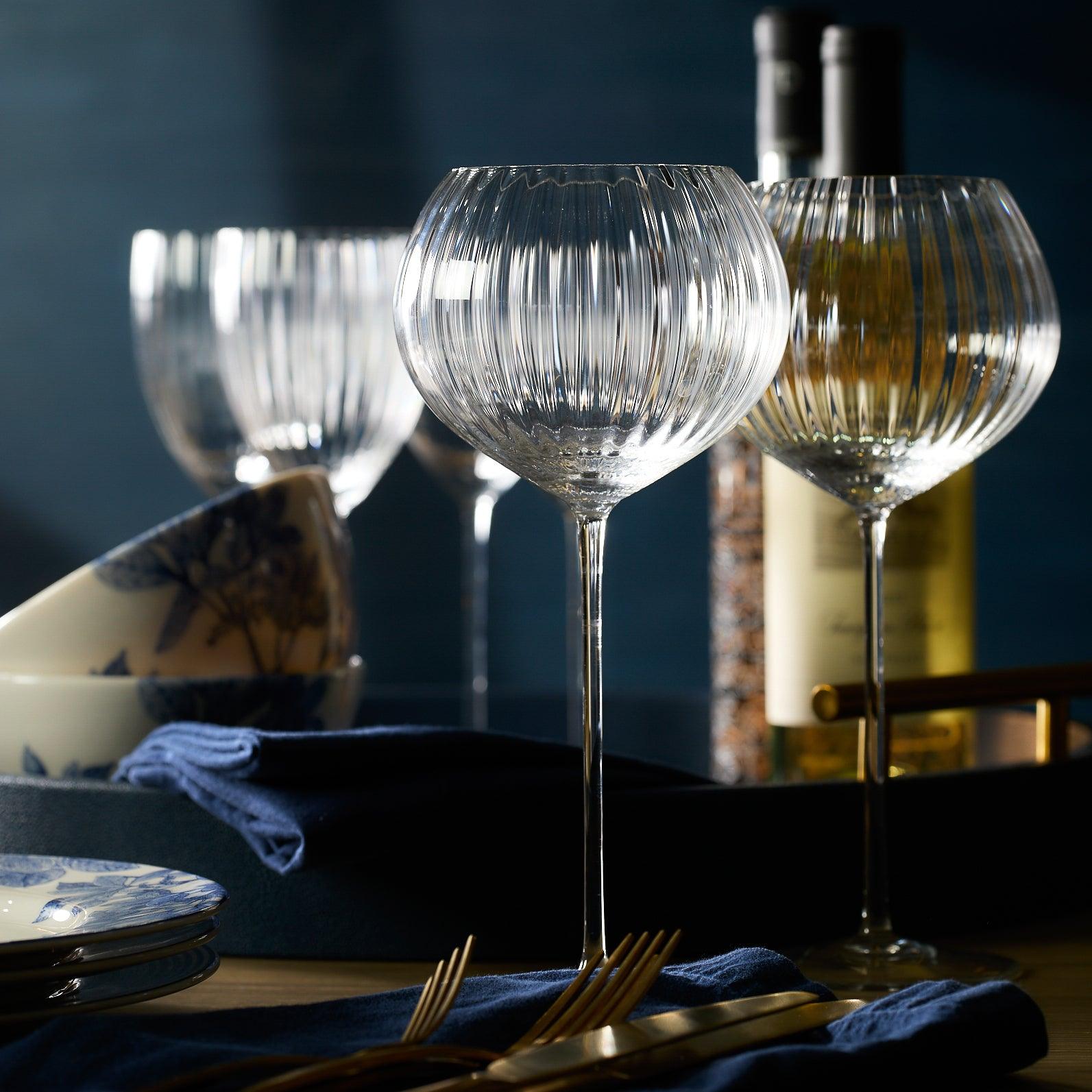  Quinn Clear Red Wine Glasses