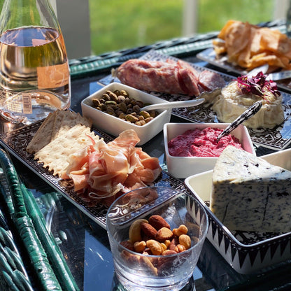  Casablanca Nested Appetizer Tray Set