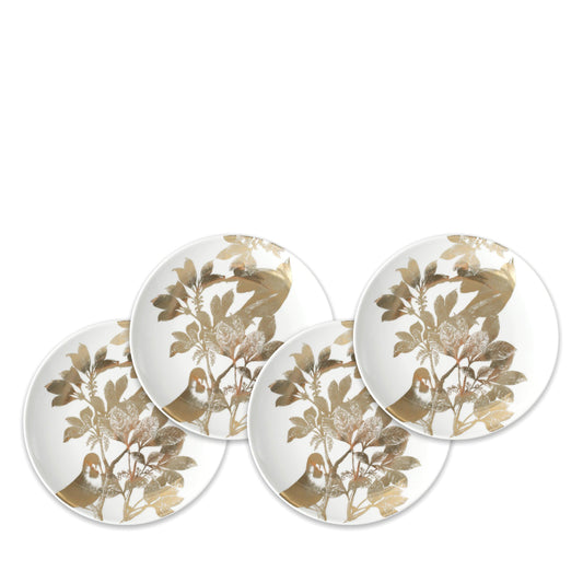  Arbor Birds Gold Small Plates