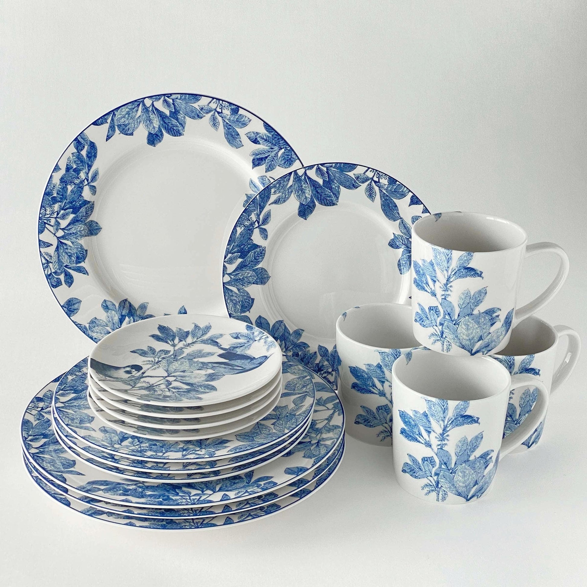  Arbor Blue Birds Small Plates