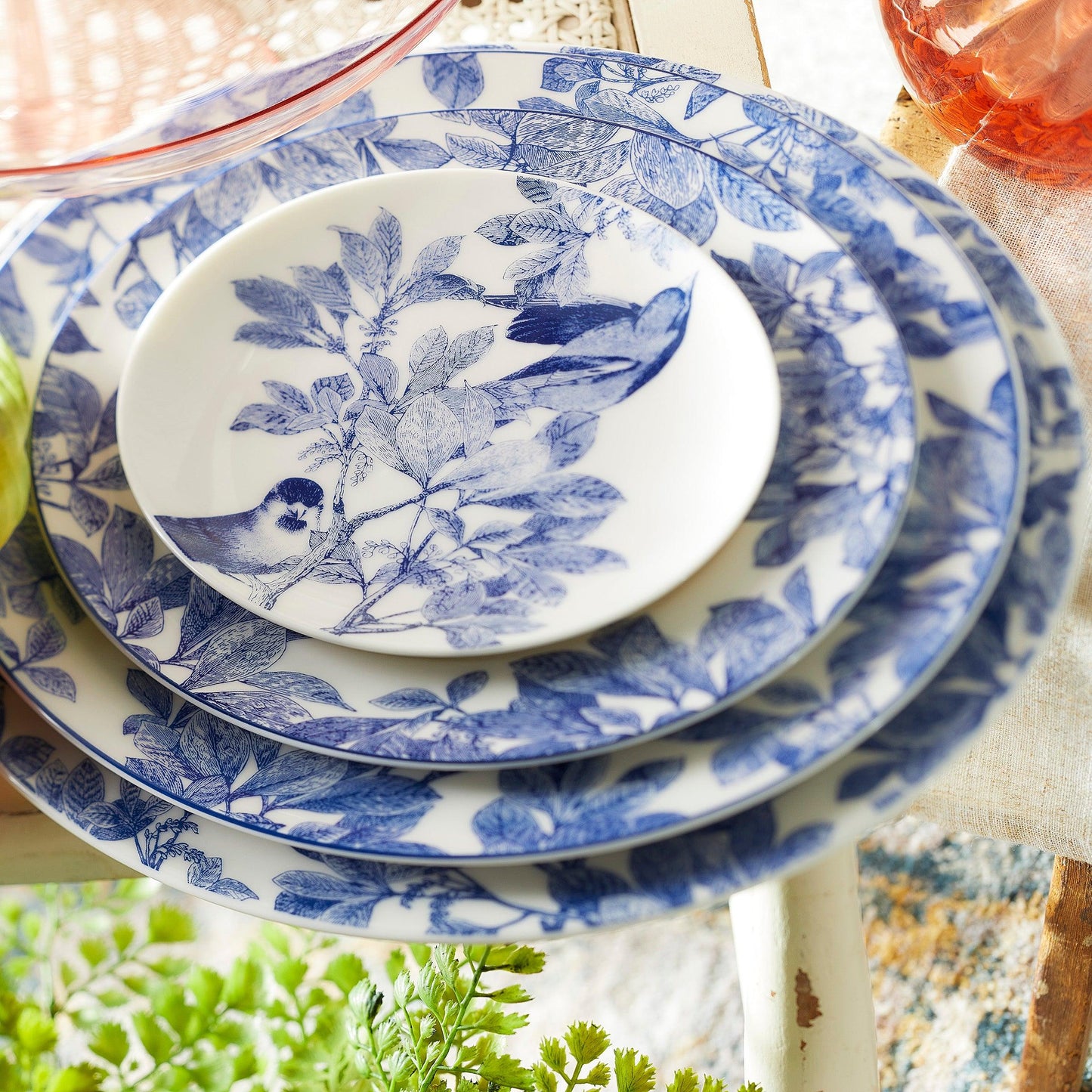  Arbor Blue Birds Small Plates