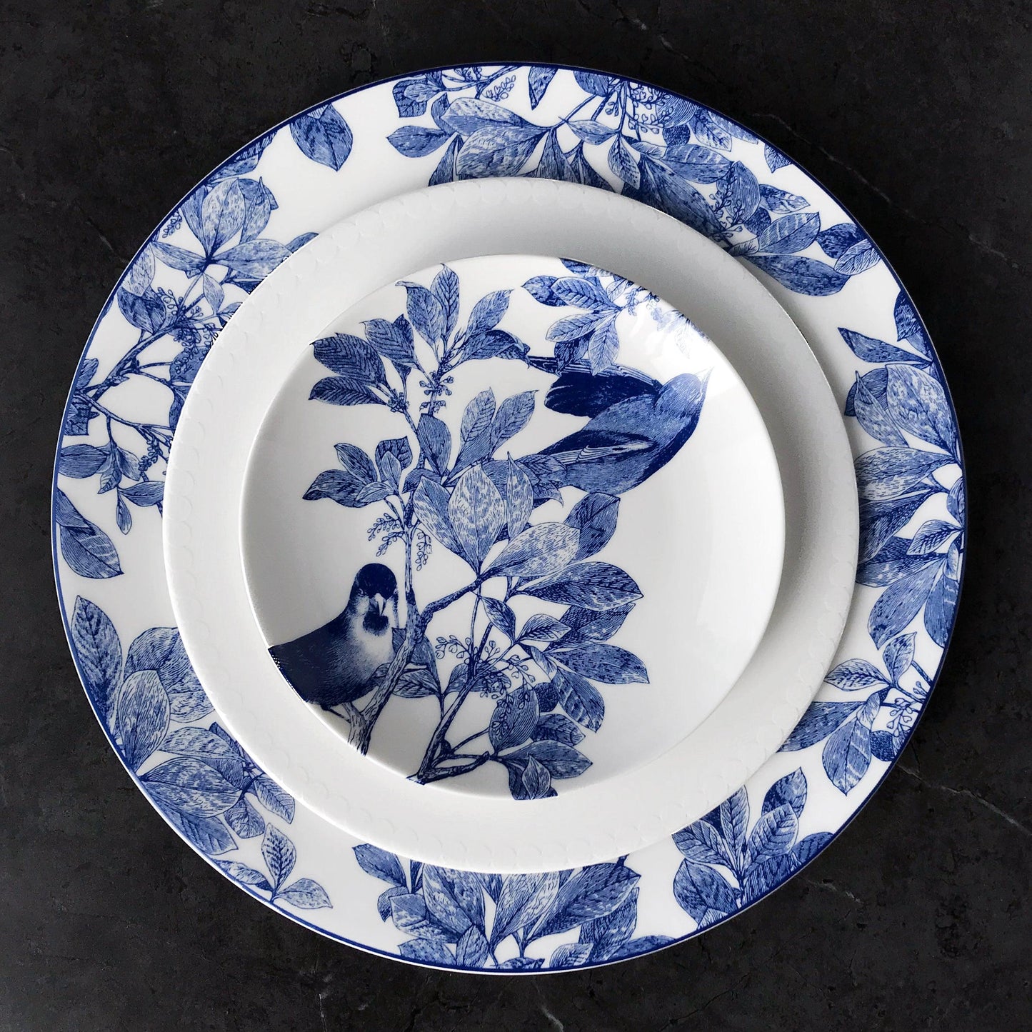  Arbor Blue Birds Small Plates