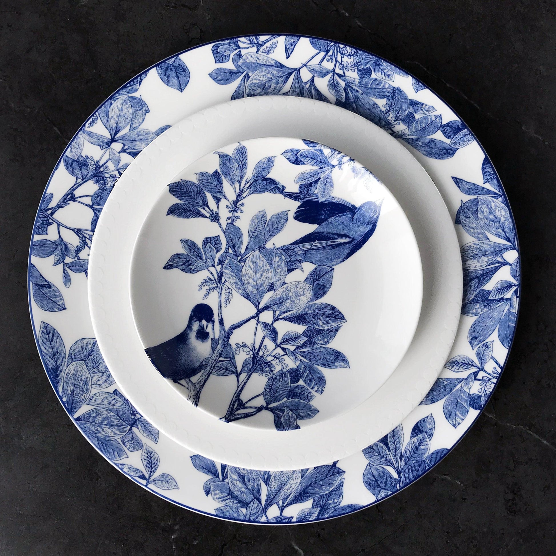 Arbor Blue Birds Small Plates