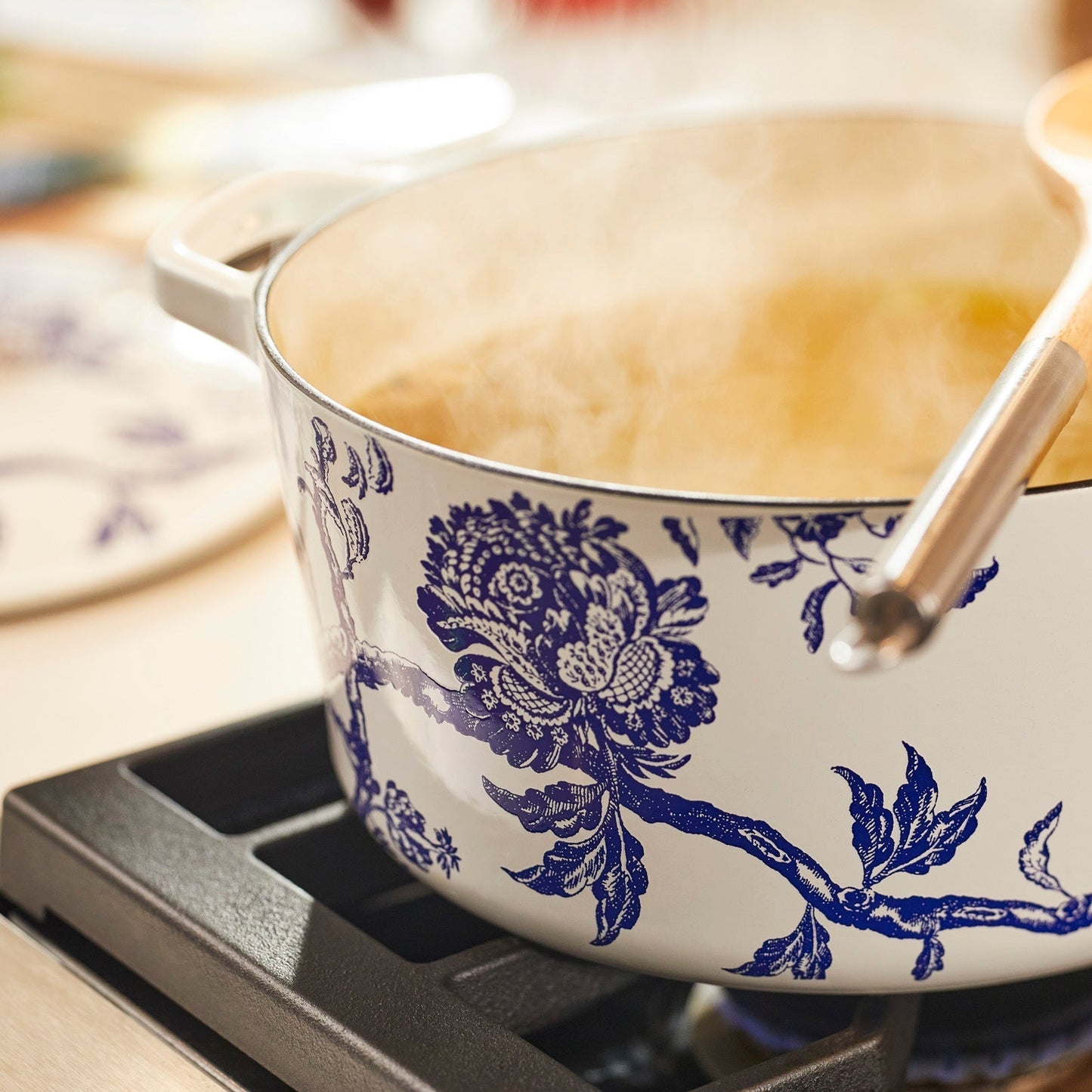  Caskata X Cuisinart Limited Edition Arcadia Enameled Cast Iron 5 Qt. Round Casserole With Lid