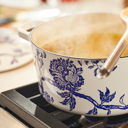  Caskata X Cuisinart Limited Edition Arcadia Enameled Cast Iron 5 Qt. Round Casserole With Lid