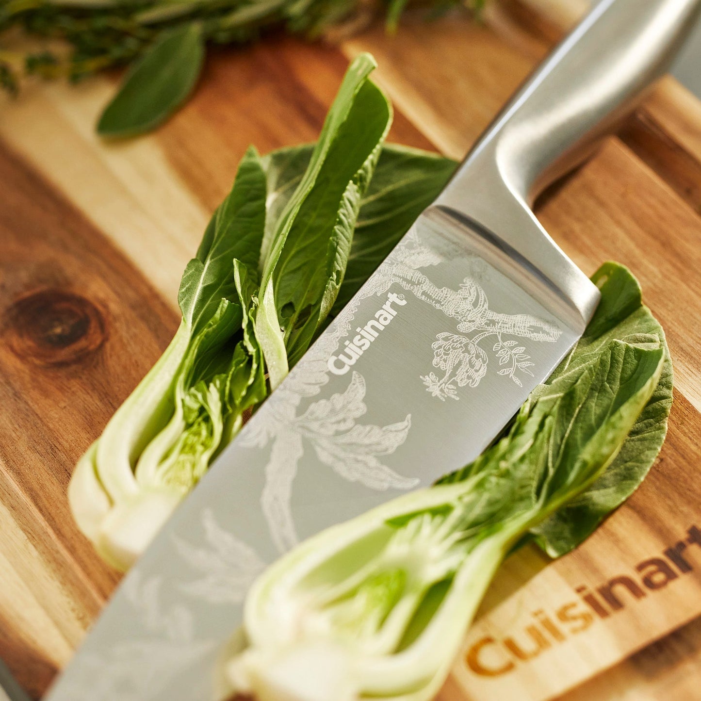  Caskata X Cuisinart Limited Edition Arcadia 15 Pc. German Stainless Steel Cutlery Block