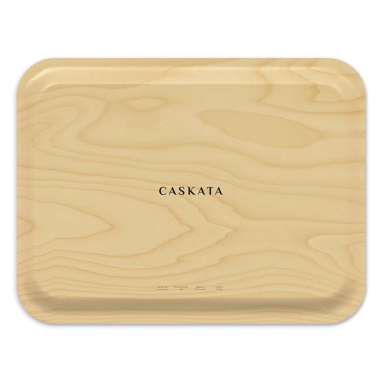  Artichoke Large Rectangular Birchwood Tray