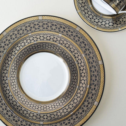  Hawthorne Onyx Gold & Platinum Bread & Butter Plate