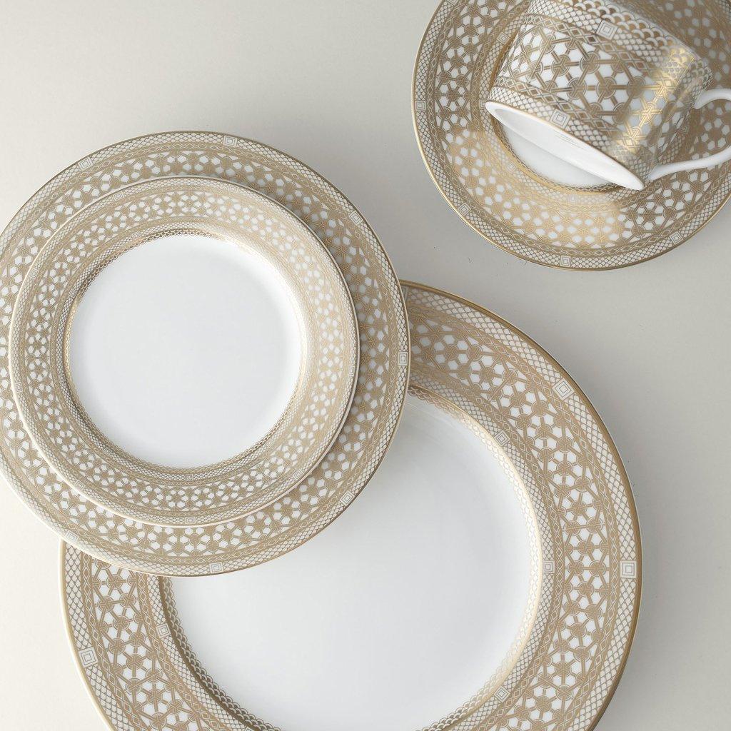  Hawthorne Gilt Bread & Butter Plate