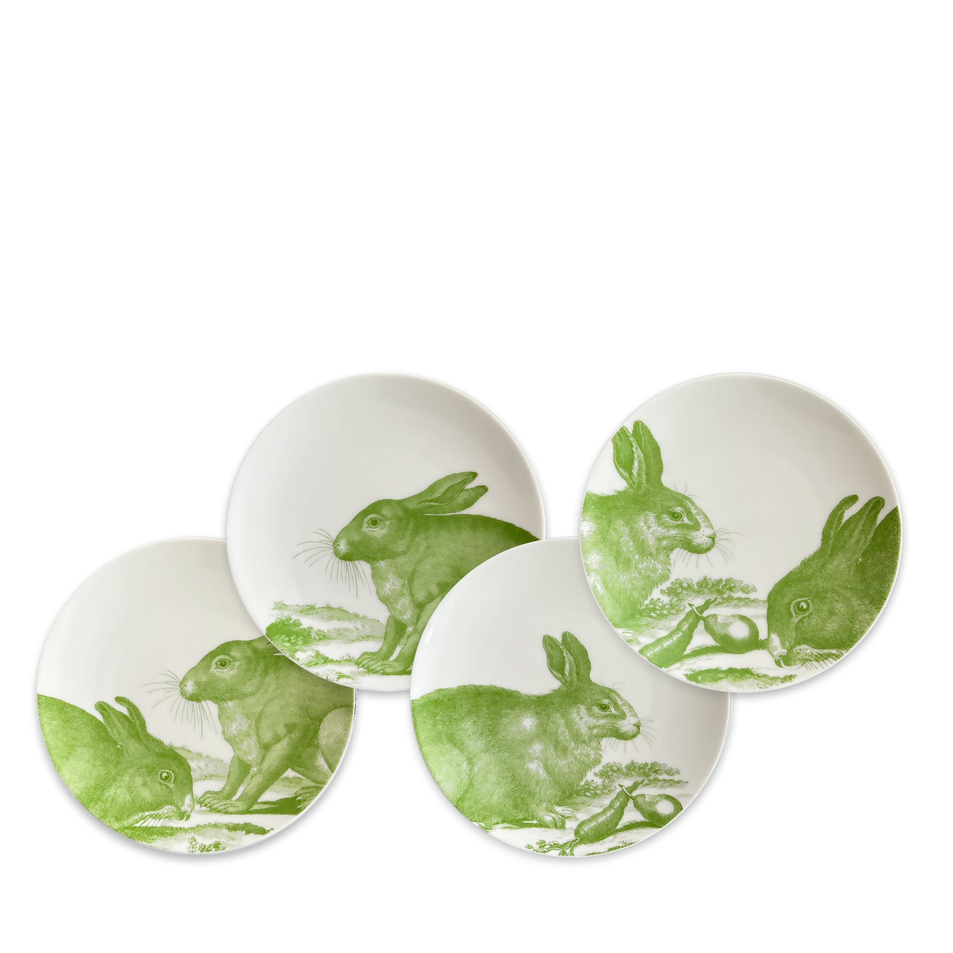  Bunnies Verde Small Plates
