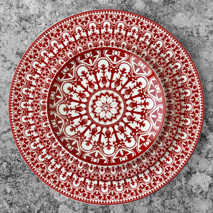  Casablanca Crimson Salad Plate