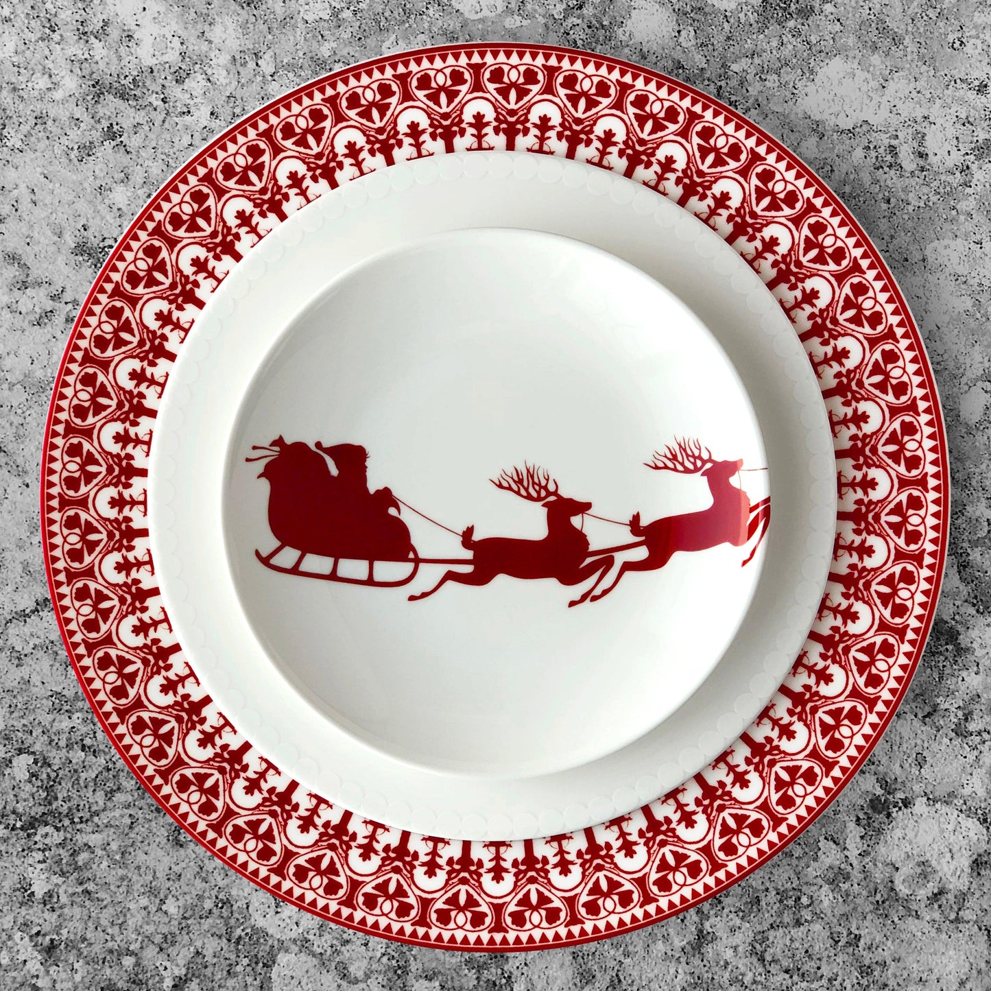  Sleigh Small Plates