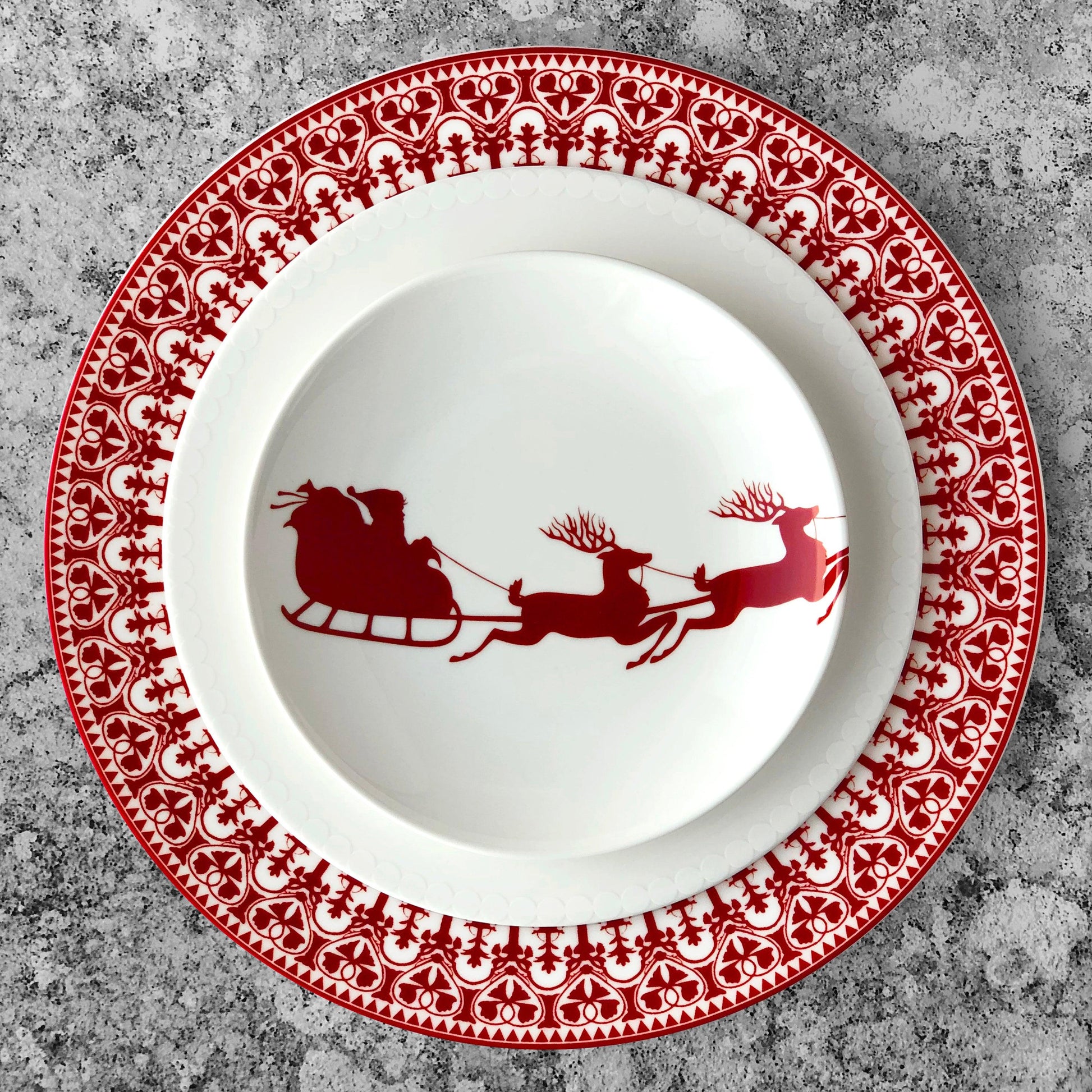  Sleigh Small Plates