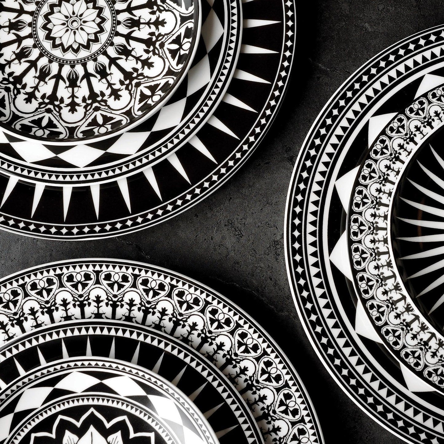  Marrakech Rimmed Dinner Plate