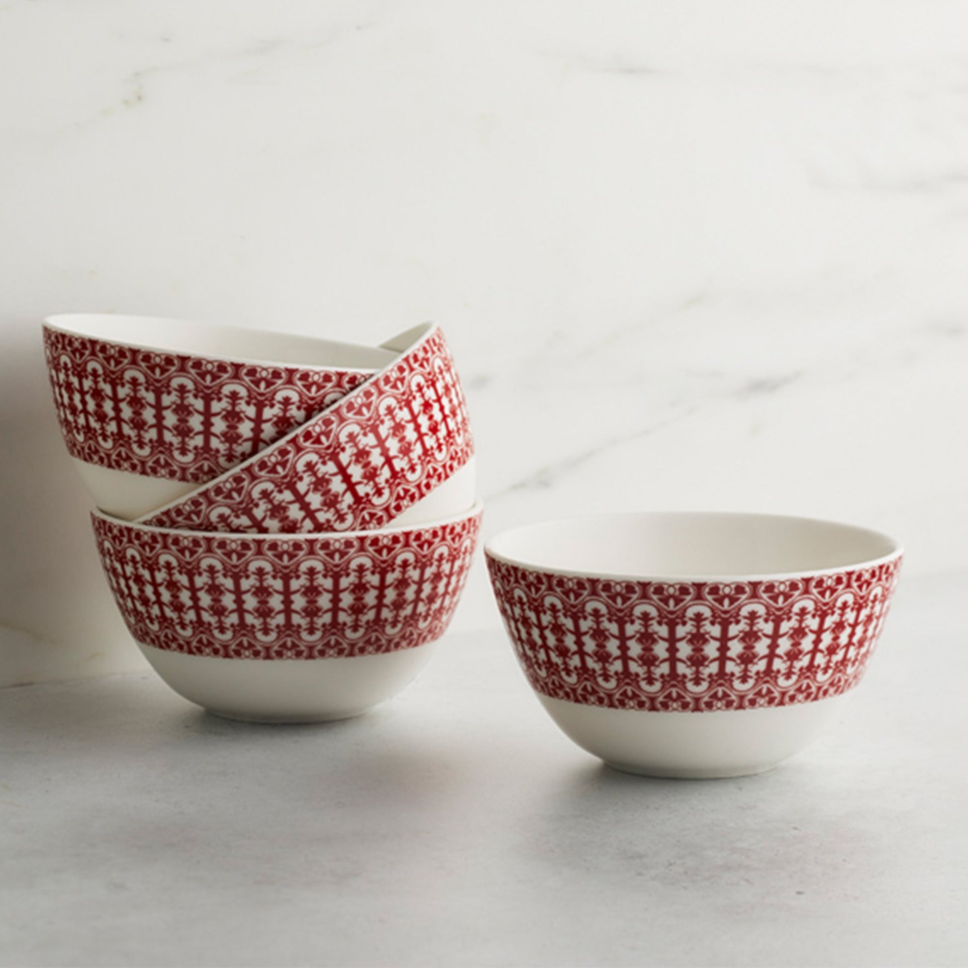  Casablanca Crimson Cereal Bowl