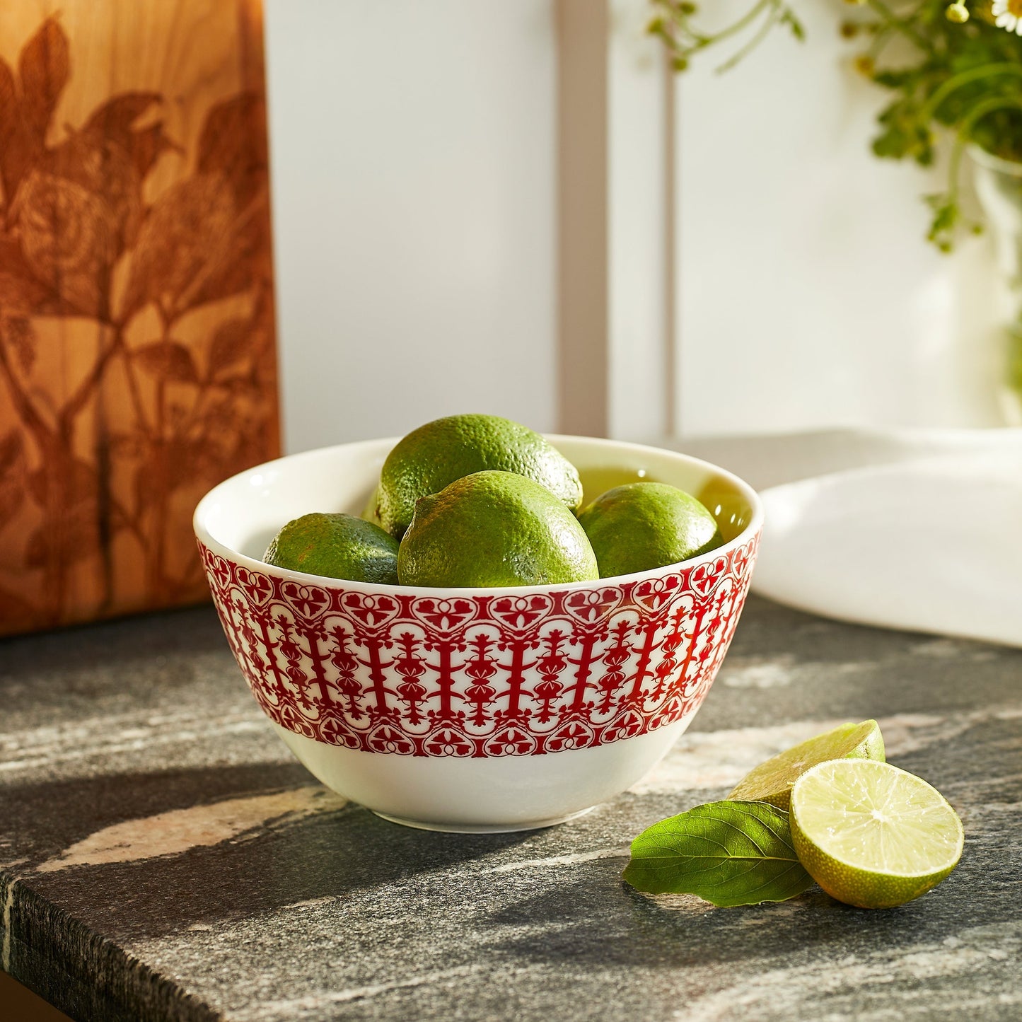  Casablanca Crimson Cereal Bowl