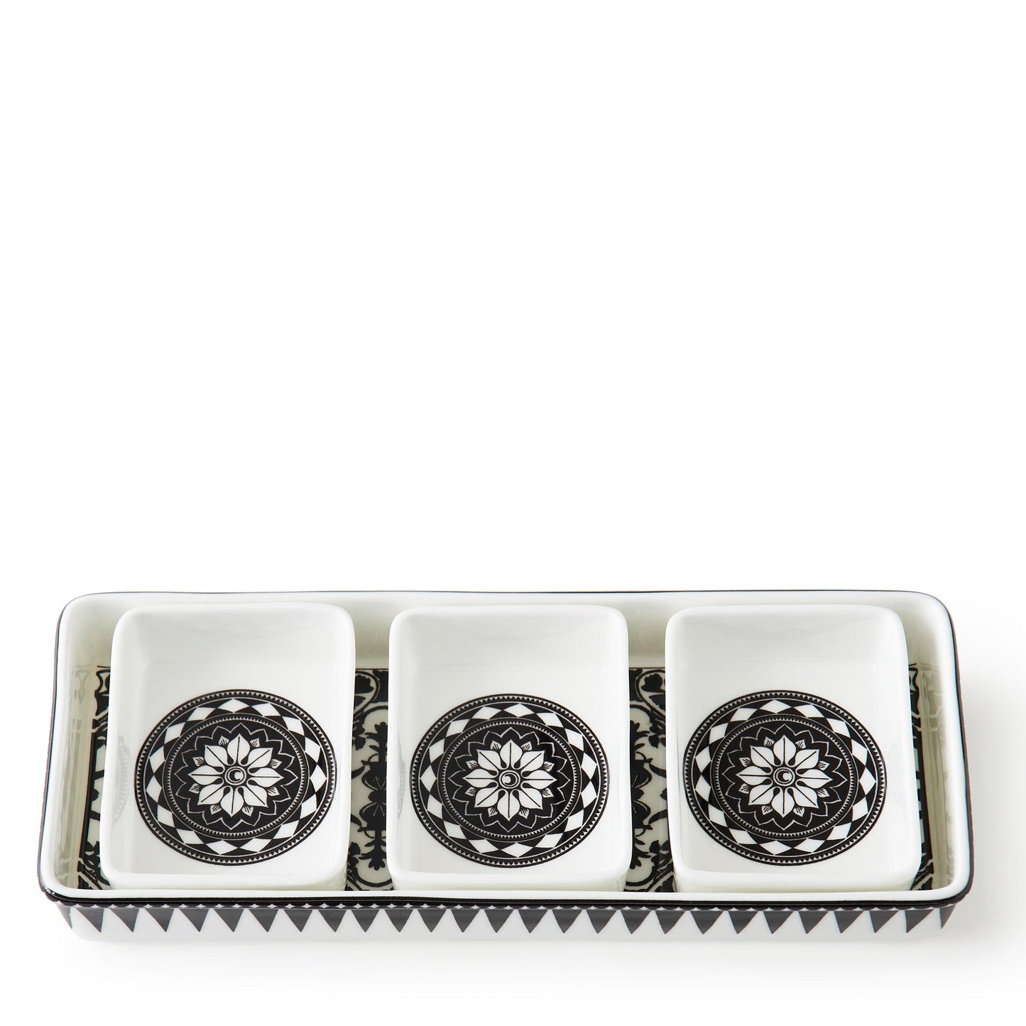  Casablanca Nested Appetizer Tray Set