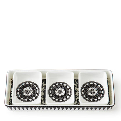  Casablanca Nested Appetizer Tray Set
