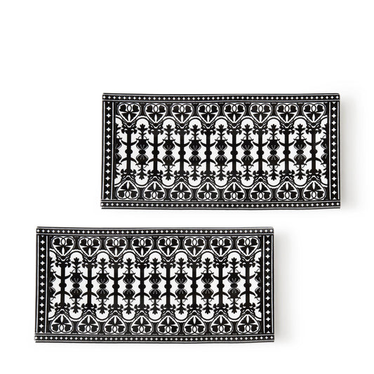 Casablanca Petite Trays, Set Of 2