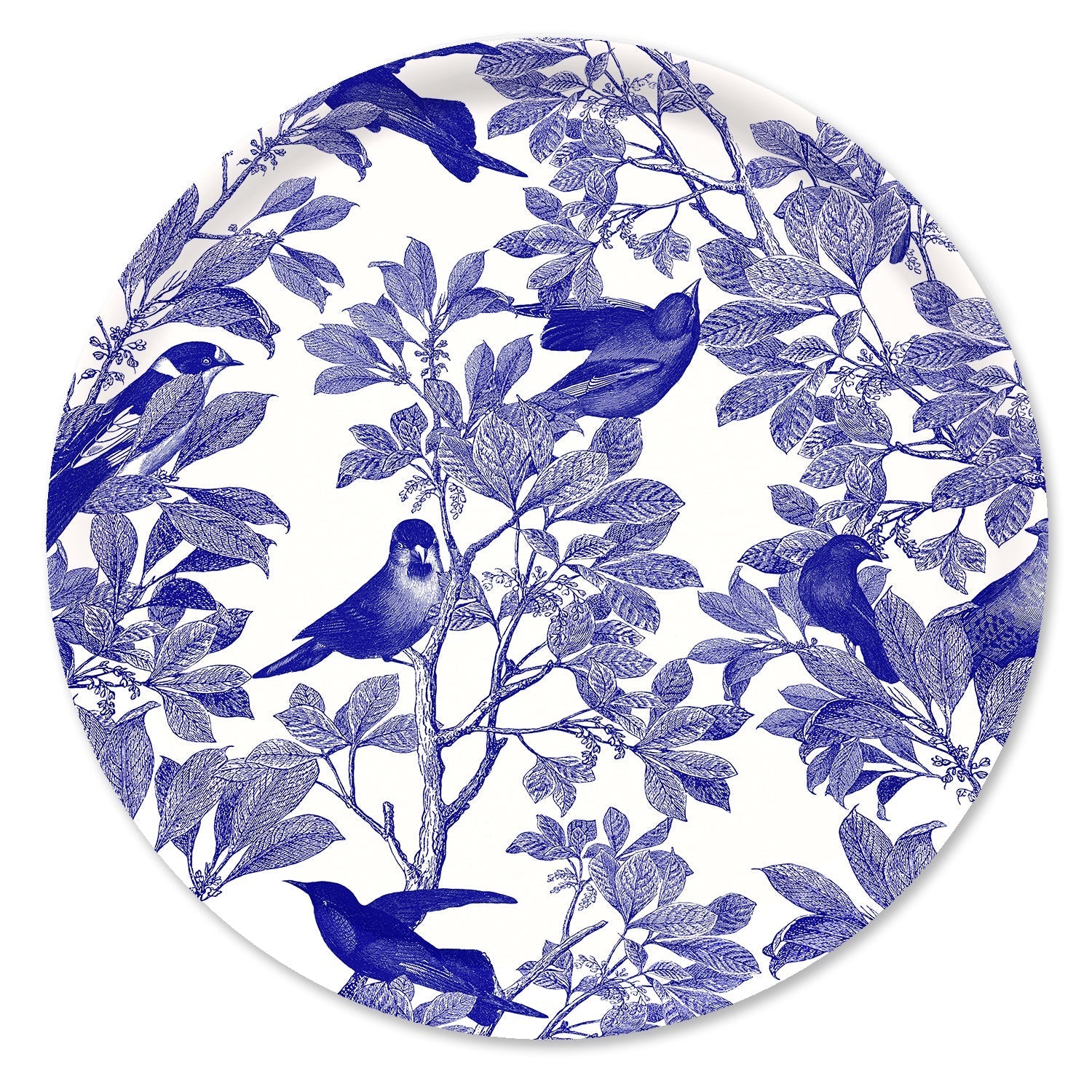  Arbor Large Round Birchwood Tray