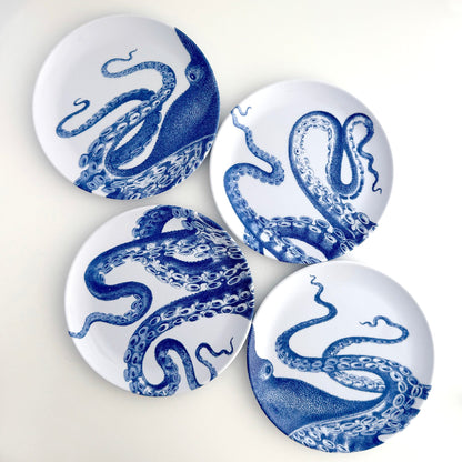  Lucy Melamine Small Plates, Set Of 4