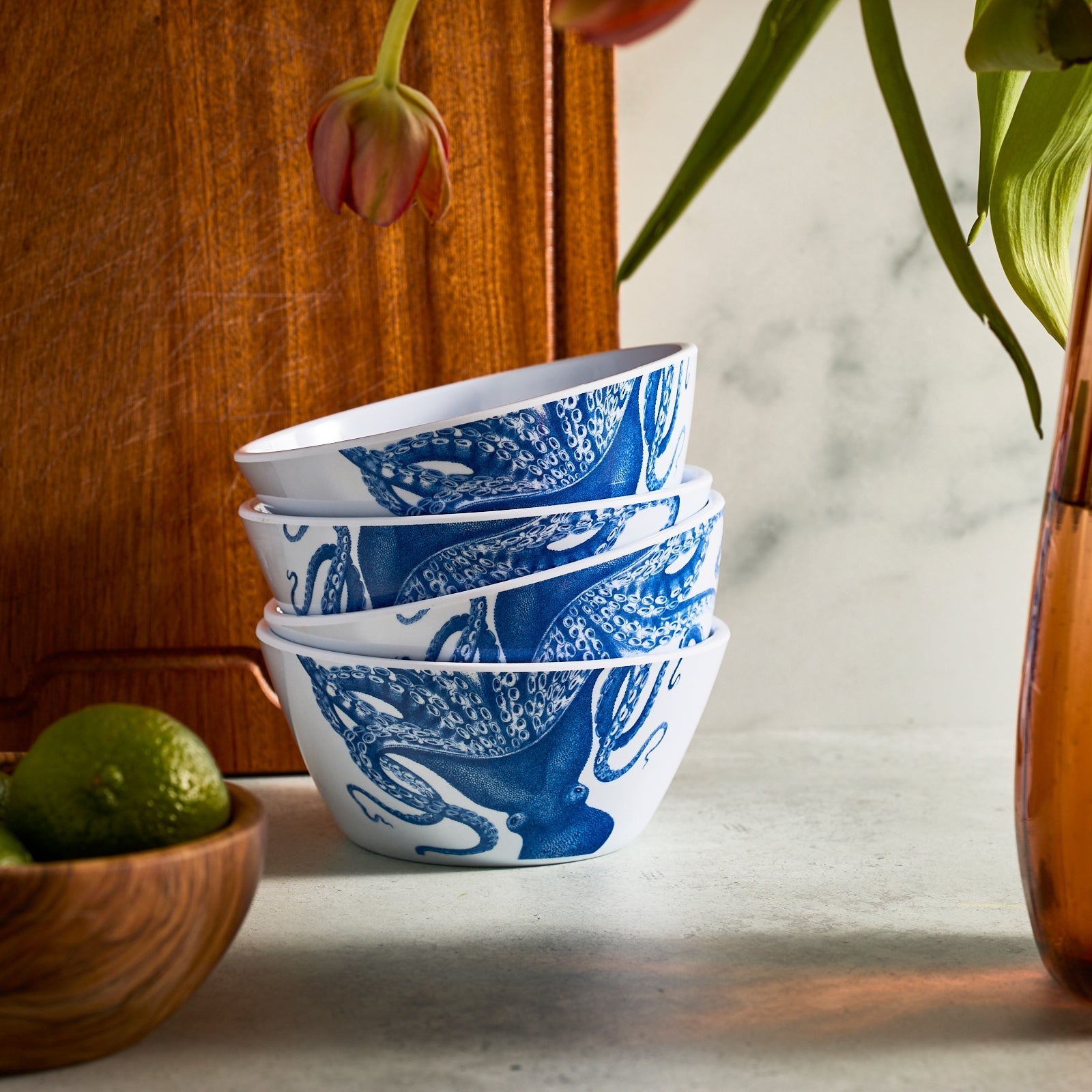  Coastal Cereal Bowls Melamine Bundle