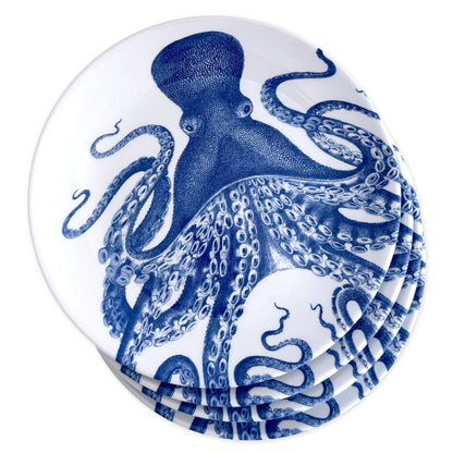  Lucy Melamine Dinner Plates, Set Of 4