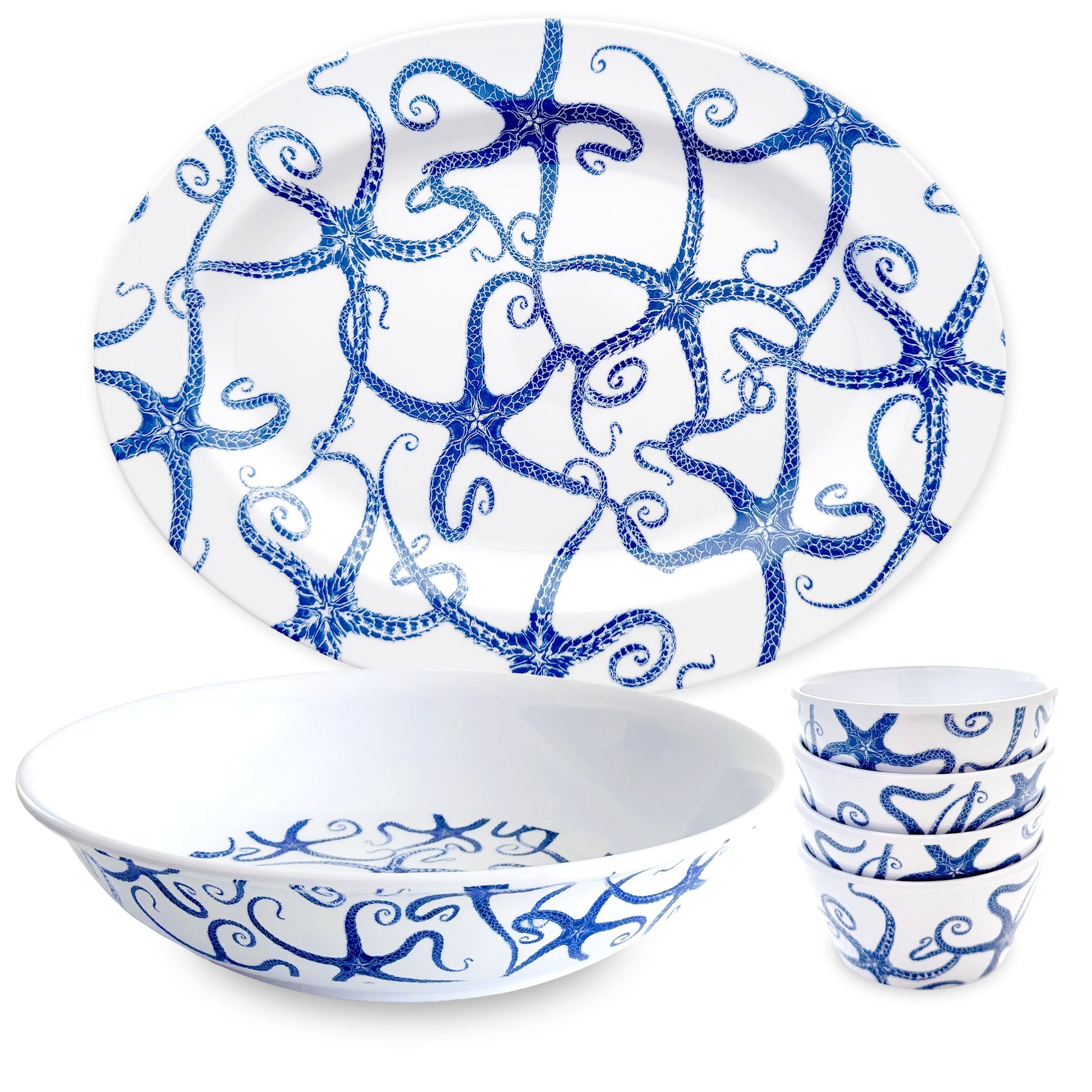  Starfish Entertaining Melamine Bundle