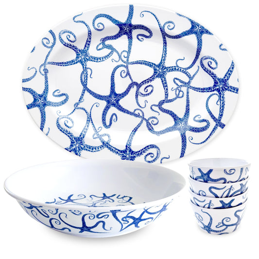  Starfish Entertaining Melamine Bundle