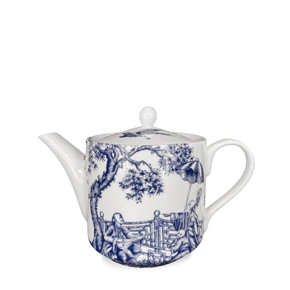  Chinoiserie Toile Petite Teapot