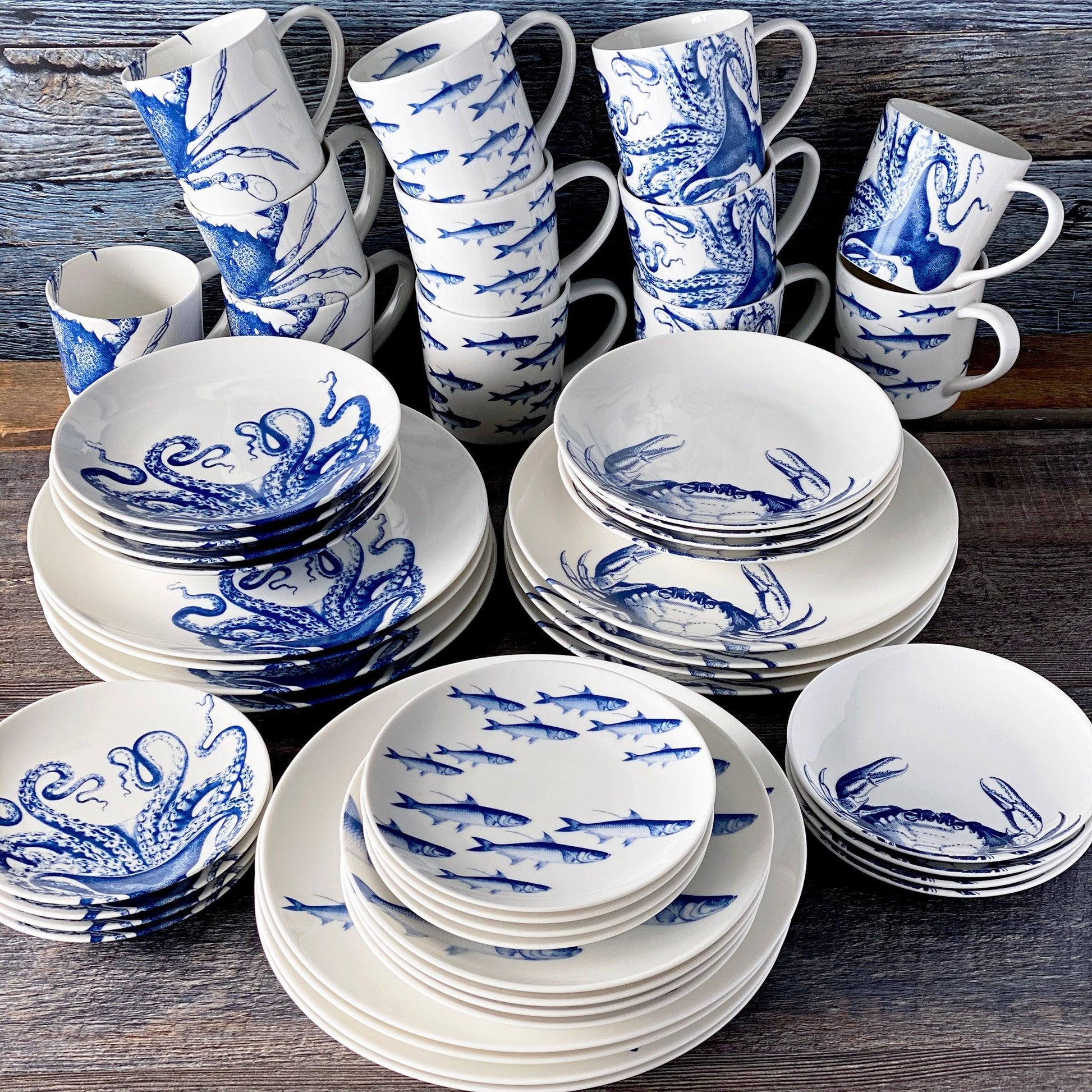  Coastal Collection 48 Pc. Set