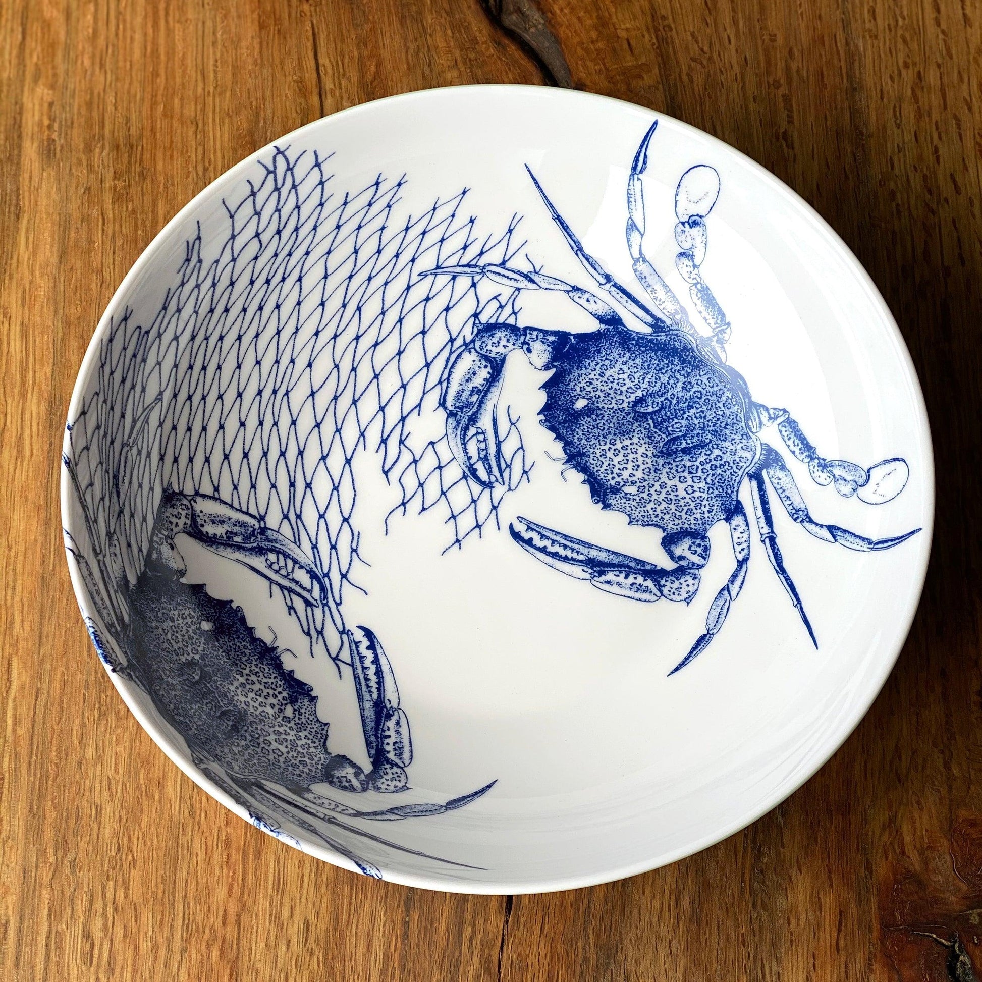  Crab Wide Serving Bowl